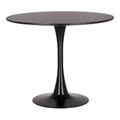 Table Simplet Skinny, round, white