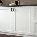 ENKÖPING Door, white wood effect, 40x100 cm