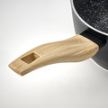 HUSKNUT Saucepan, non-stick coating, black, 1.8 l
