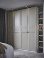 FLISBERGET Door, light beige, 50x229 cm