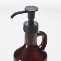 VÄLVÅRDAD Soap dispenser, brown