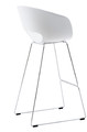 Bar Stool Shell, white