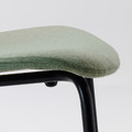 KARLPETTER Chair, Gunnared light green/Sefast black