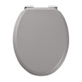GoodHome Soft-close Toilet Seat Pilica MDF, grey