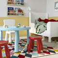 MAMMUT Children's stool, indoor/outdoor/red