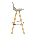 Bar Stool Nord, grey