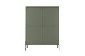 High Cabinet Sideboard Sonatia 120, olive