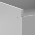SMYGA Bed storage box, light grey, 99x91x29 cm, 2 pack