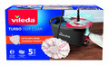 Vileda Turbo 3in1 Mictrofibre Spin Mop & Bucket Set