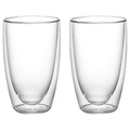 PASSERAD Double walled glass, 45 cl, 2 pack