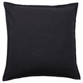 GURLI Cushion cover, black, 50x50 cm