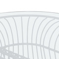 Coffee Table Ombra, oval, black