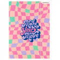 Document File Folder with Elastic Band A4 1pc Unique, assorted patterns