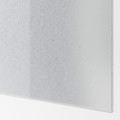 SVARTISDAL 4 panels for sliding door frame, white paper effect, 100x201 cm