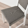STEFAN Chair, white/Knisa grey/beige