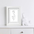 GoodHome Picture Frame Islande 13 x 18 cm, white