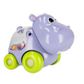Bam Bam Cartoon Slide Car with Rattle Hippo 6m+