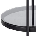 Coffee Table Bayonne, oval, black