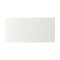 STENSUND Drawer front, white, 80x40 cm