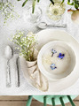 UPPLAGA Plate, white, 28 cm