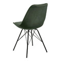 Chair Eris, velvet, green