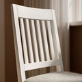 NÄSINGE / NÄSINGE Table and 2 chairs, white/white Tibbleby beige-grey, 80x60 cm