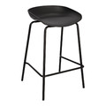 Bar Stool Grego 65 cm, black