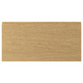 VOXTORP Drawer front, oak effect, 80x40 cm