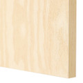 KALBÅDEN Door, lively pine effect, 60x60 cm