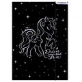 Document File Folder with Elastic Band A4 1pc Unicorn black, assorted patterns