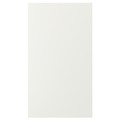 VEDDINGE Front for dishwasher, white, 45x80 cm