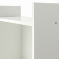 BAGGEBO Bookcase, white, 50x25x160 cm