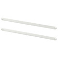 HJÄLPA Suspension rail, white, 55 cm