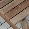 RESÖ Children's picnic table, grey-brown stained