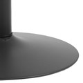 Table Ibiza 80, round, black