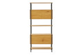 Shelving Unit Lattes, oak-look
