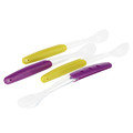 NUK Soft Feeding Spoon 2pcs 4m+, purple