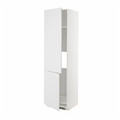 METOD High cab f fridge/freezer w 2 doors, white/Stensund white, 60x60x220 cm