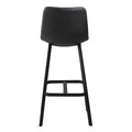 Bar Stool Oregon PU, black