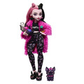 Monster High Doll And Sleepover Accessories, Draculaura HKY66 4+
