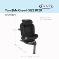 Graco Turn2Me Grow i-Size R129 Car Seat Iron