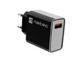 Natec USB Charger Ribera EU Plug 1x USB-A, black