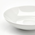 GODMIDDAG Deep plate, white, 23 cm, 4-pack