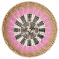 DJURTRÄNARE Basket, beige/pink, 32x19 cm