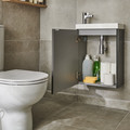 Wall-mounted Basin Cabinet GoodHome Imandra 44cm, grey