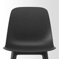 STENSELE / ODGER Table and 2 chairs, anthracite anthracite/anthracite, 70 cm