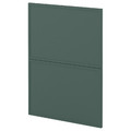 METOD 2 fronts for dishwasher, Aspudden dark grey-green, 60 cm