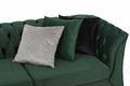 Decorative Cushion Emily 45x45cm, dark green