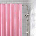 LUDDHAGTORN Shower curtain, pink, 180x200 cm
