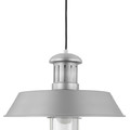 GoodHome Pendant Lamp Genly E27, silver